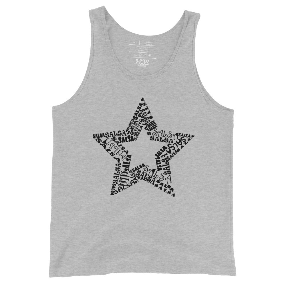 Camiseta sin mangas estrella (gris)