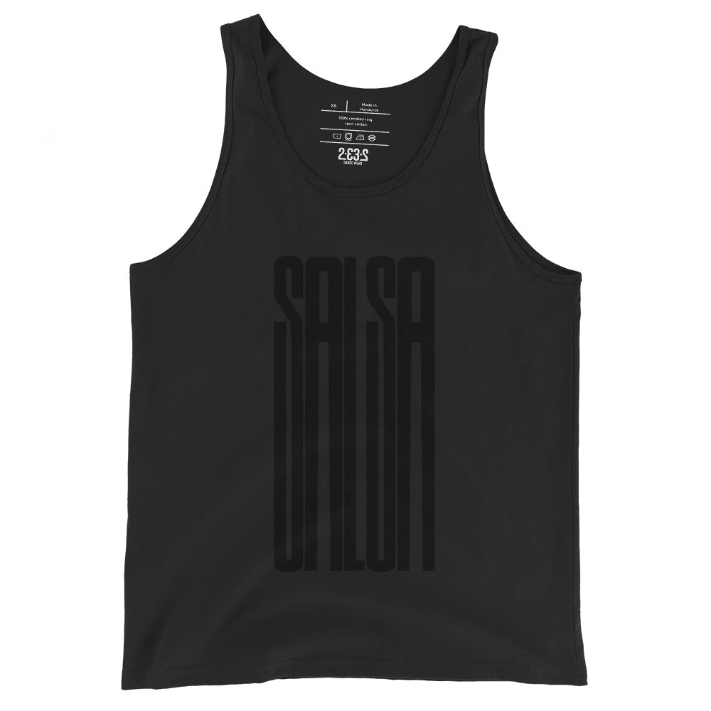 Camiseta sin mangas Salsa (negro)