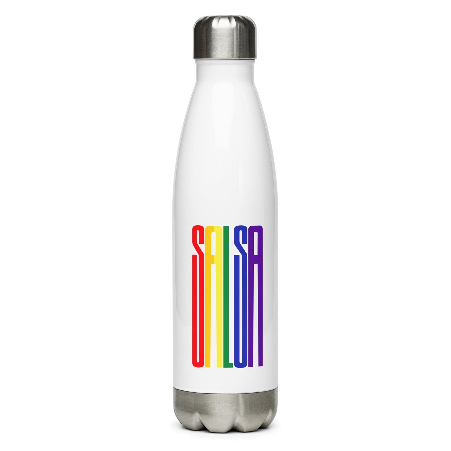 Botella de salsa arcoiris