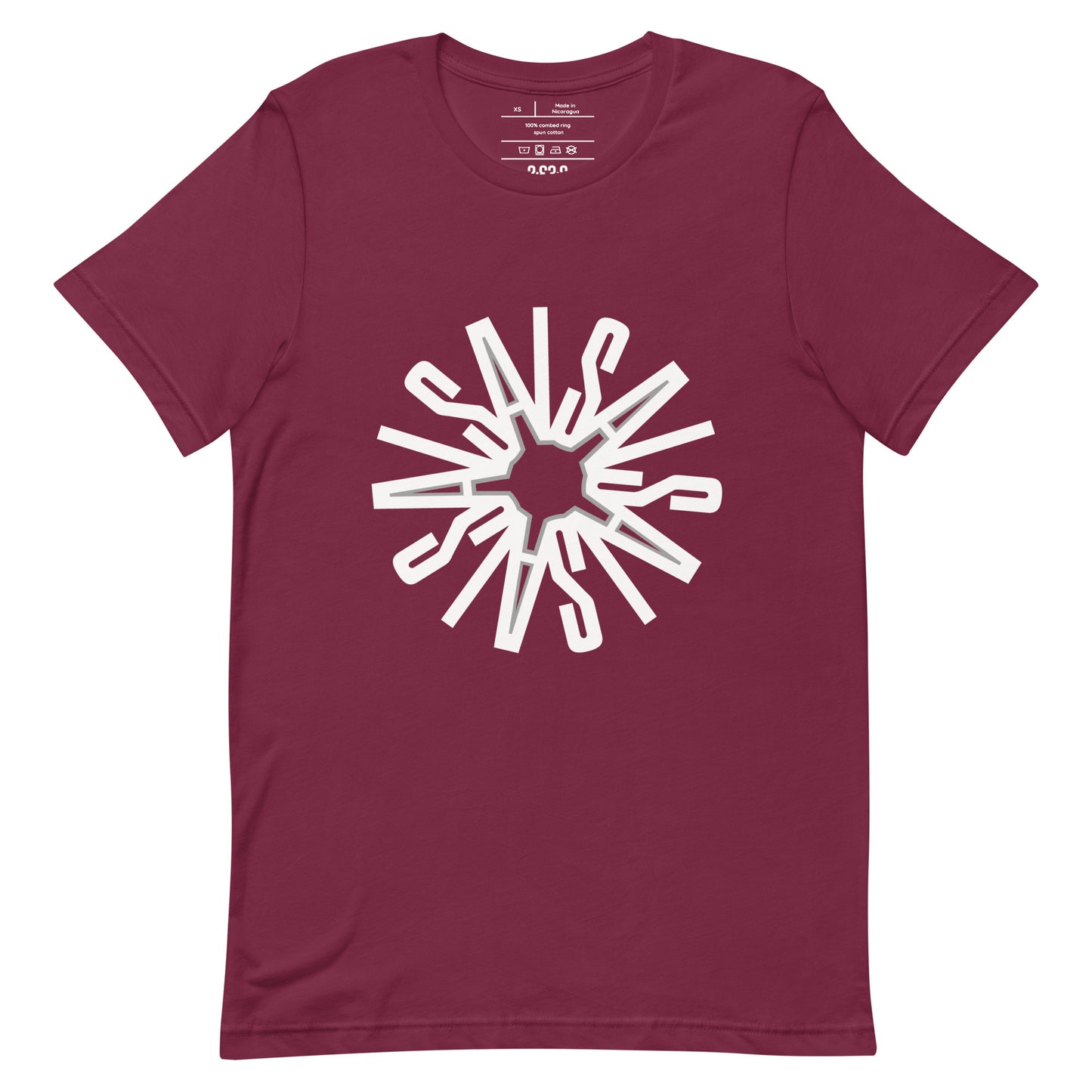 Mandala Slim Fit (burgundy)