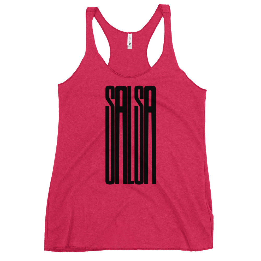 Salsa Racerback Tank Top (pink)