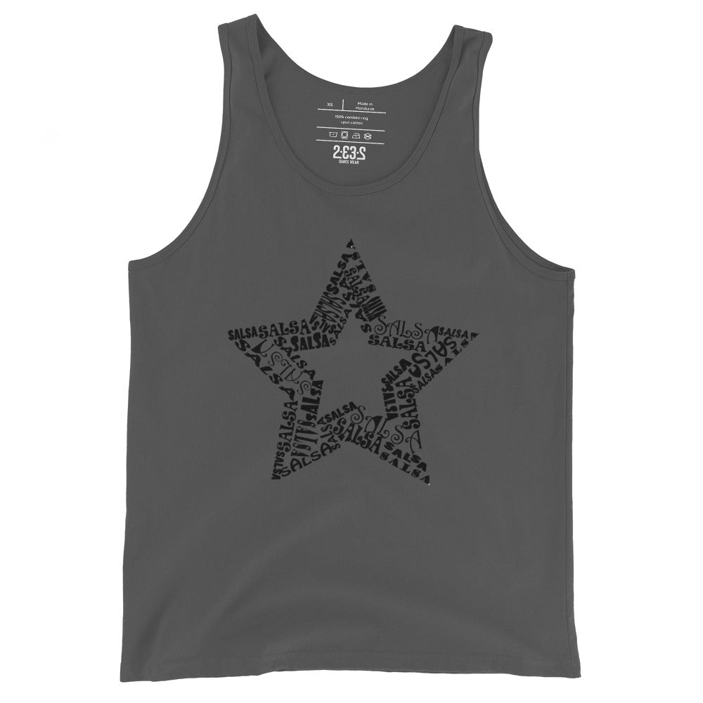 Star tank top (gray)