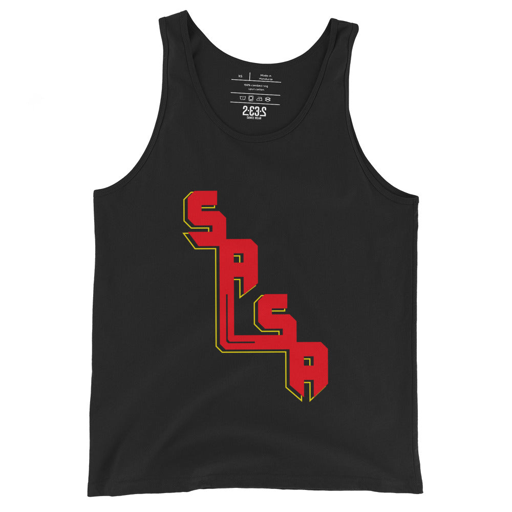 Retro tank top (black)