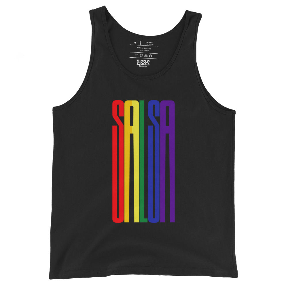 Camiseta sin mangas Salsa (negro)