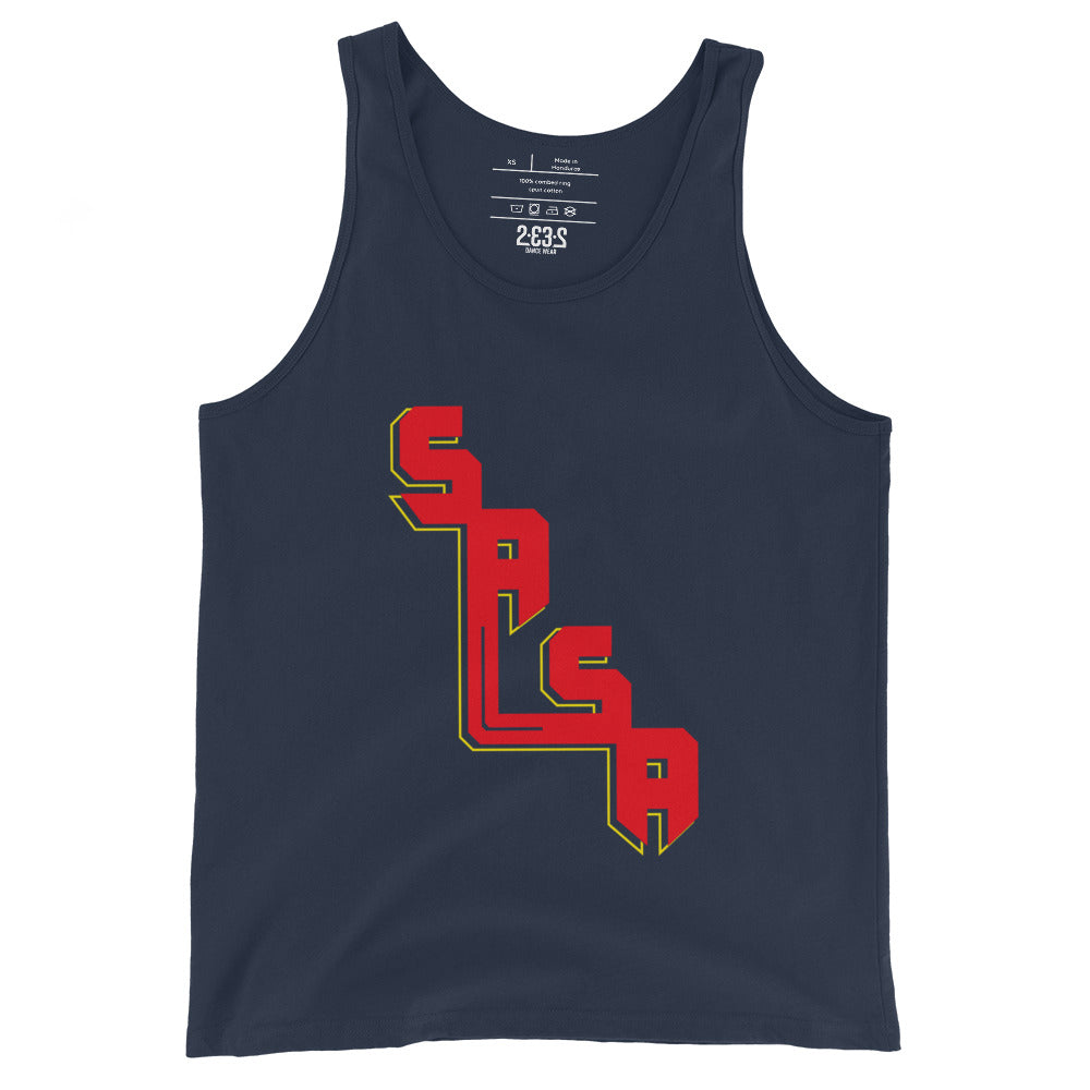 Retro tank top (navy)
