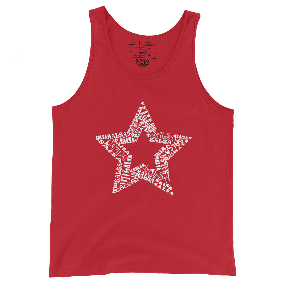 Star tank top (red)