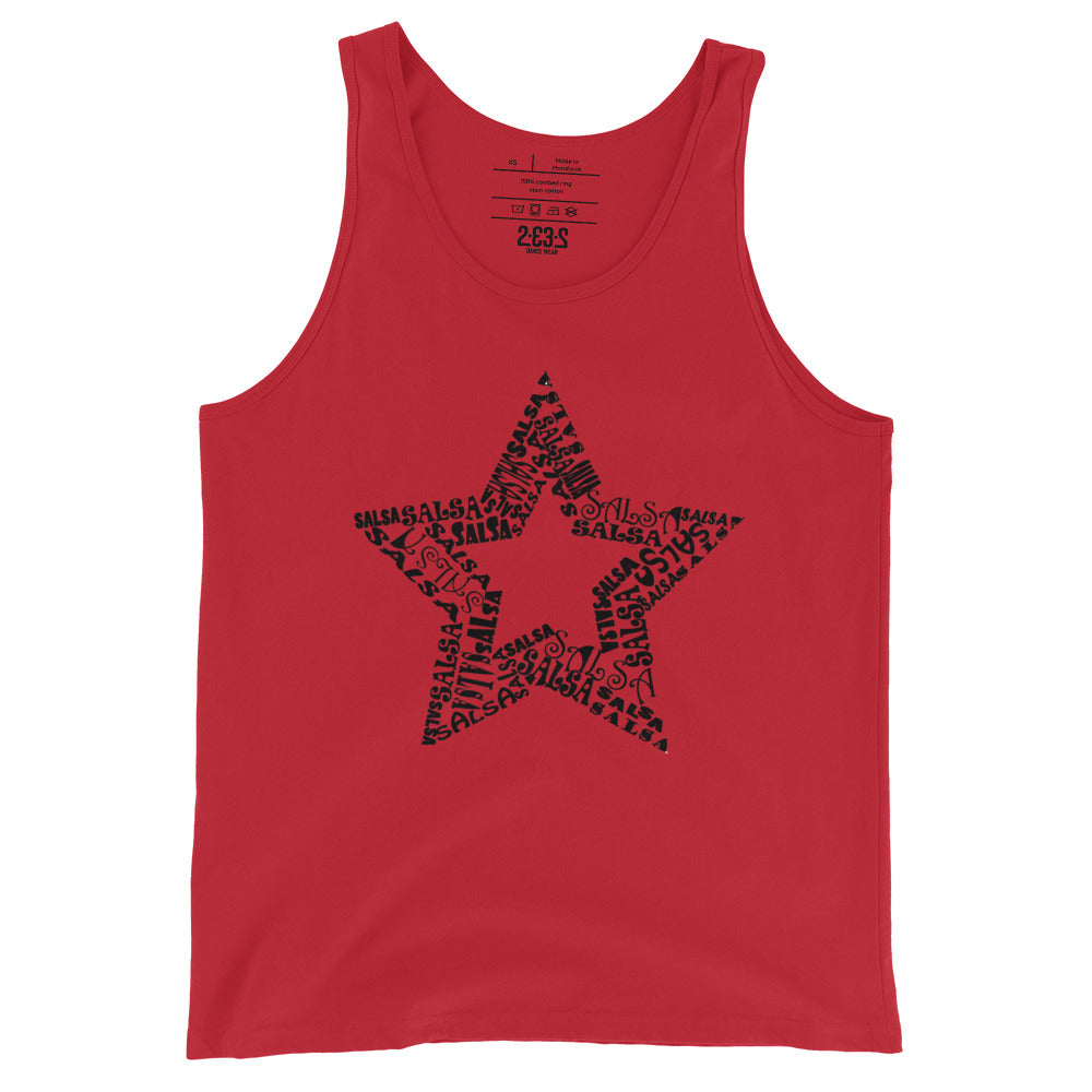 Star tank top (red)