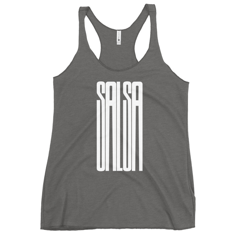 Salsa Racerback Tank Top (gris)