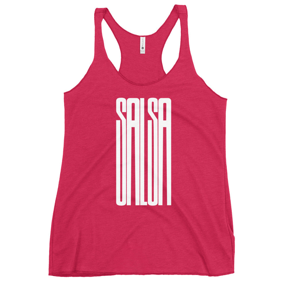 Salsa Racerback Tank Top (pink)